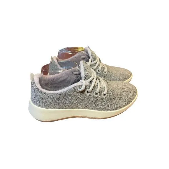 Allbirds Women's Wool Runner Mizzles Light Grey Merino Wool Women Size 8 - Image 4