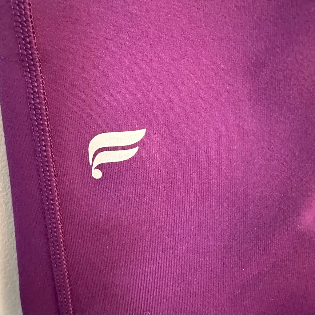 Fabletics PowerHold Deep Purple Leggings - Image 2
