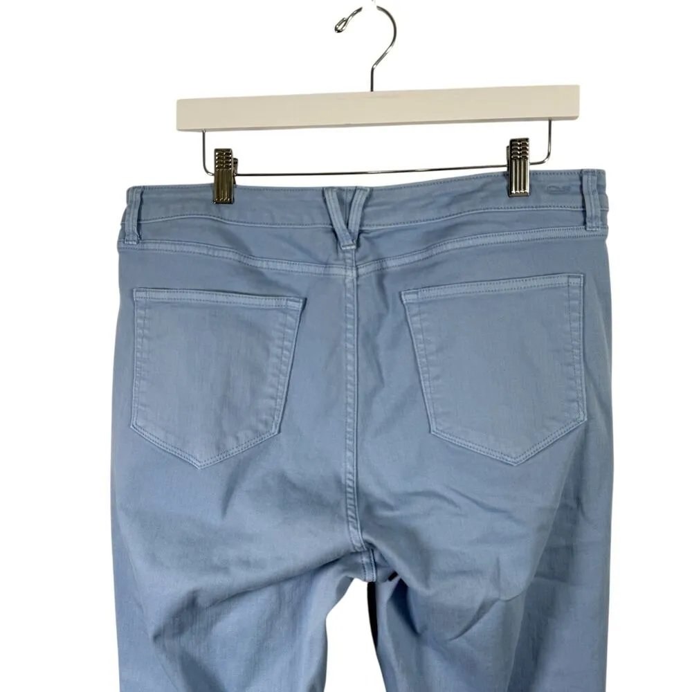 Vineyard Vines High Rise Skinny Jeans Blue Preppy Pants Nautical Womens Plus 33 - Image 5