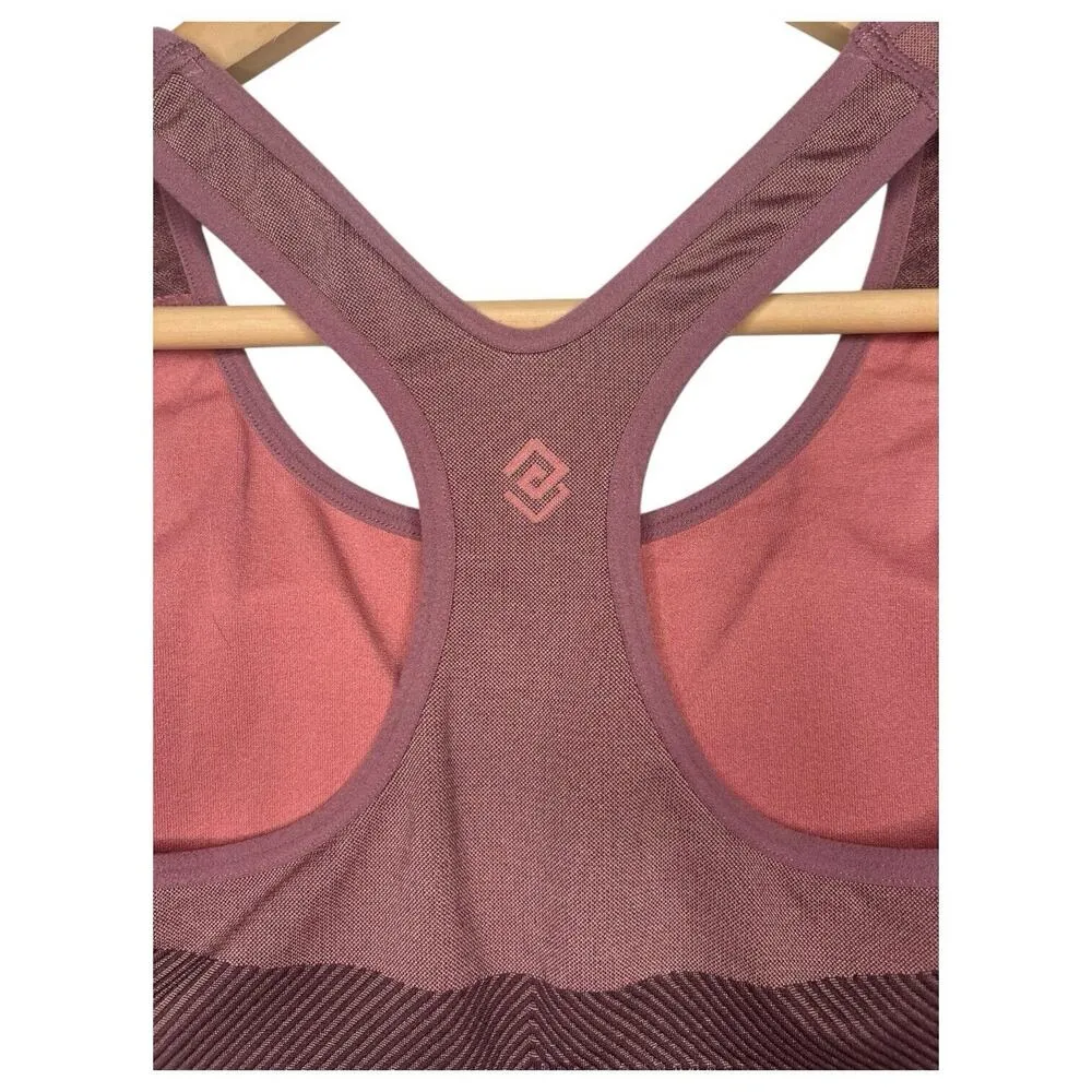 ThirdLove Sports Bra Womens S Kinetic Impact Seamless Light Padding Mauve Pink - Image 5