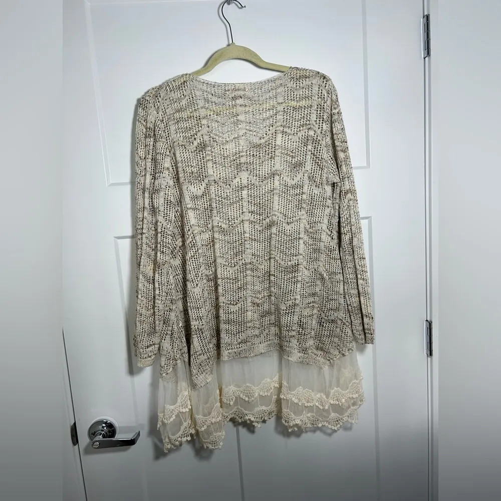 XL Anthropologie sweater dress tunic, women’s XL  by Anthro sweater - Image 4
