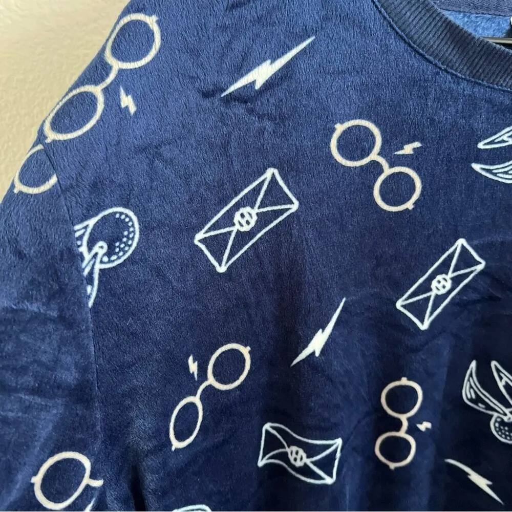 Harry Potter Wizarding World Soft Long Sleeve Sweater Top Lightweight Large - Image 3