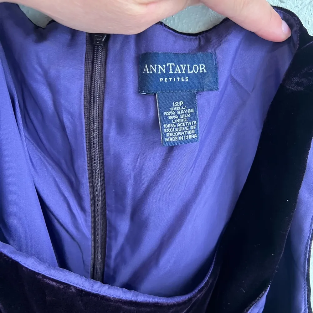 Ann Taylor Dress with Floral Embroidery - Image 6