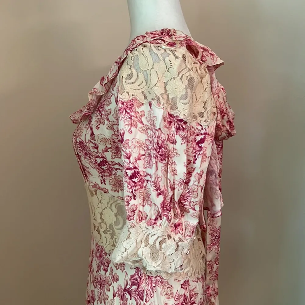 Free People Luci Mini Dress Pink - Image 8