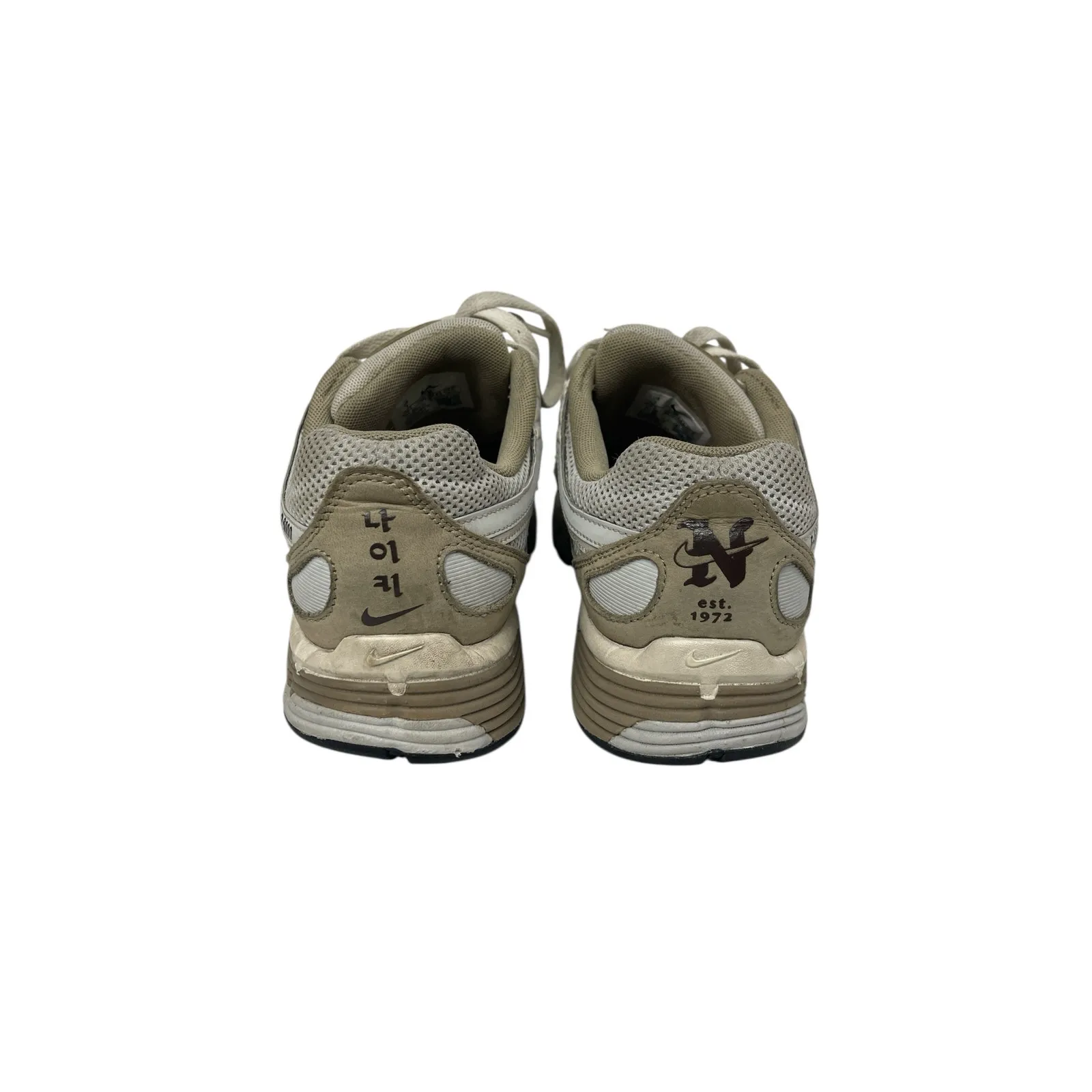 Nike P-6000 Bowerman Brown Gray Mesh Low Top Lace Up Athletic Sneakers Shoes 7 - Image 3