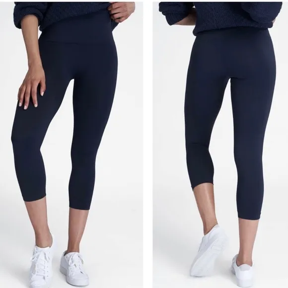 Spanx Look At Me Now Cropped Seamless Leggings - Image 2