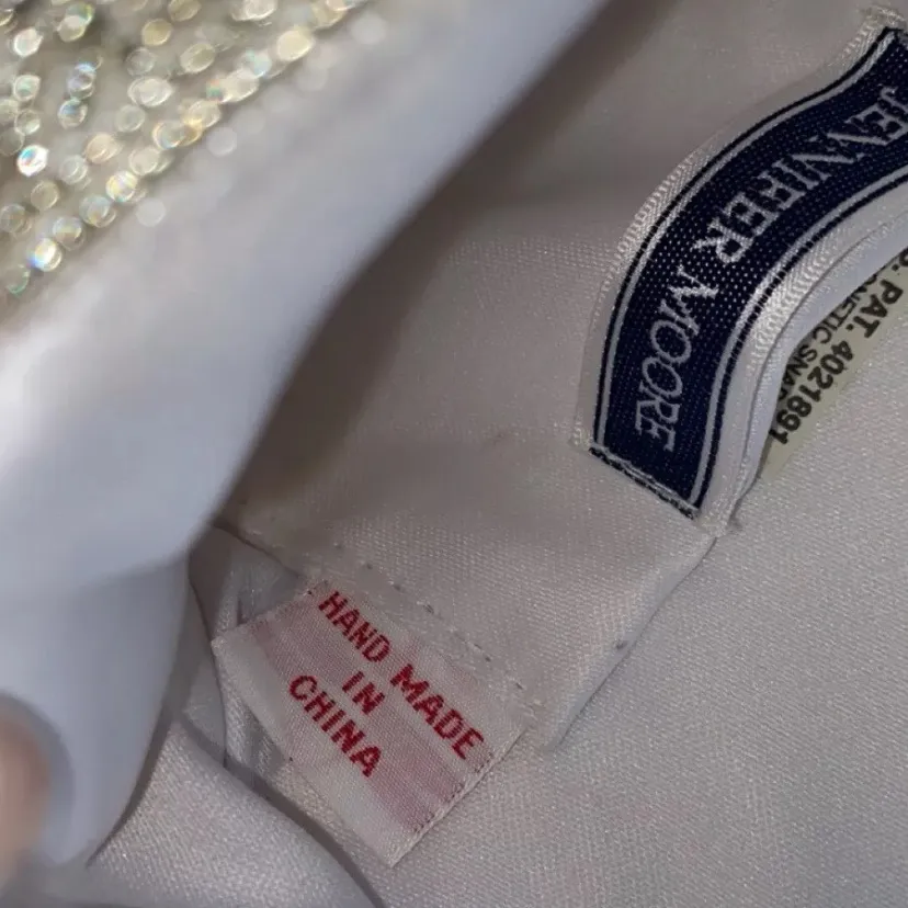 Jennifer Moore Handmade In China Bedazzled Bling Crossbody Purse - Image 5