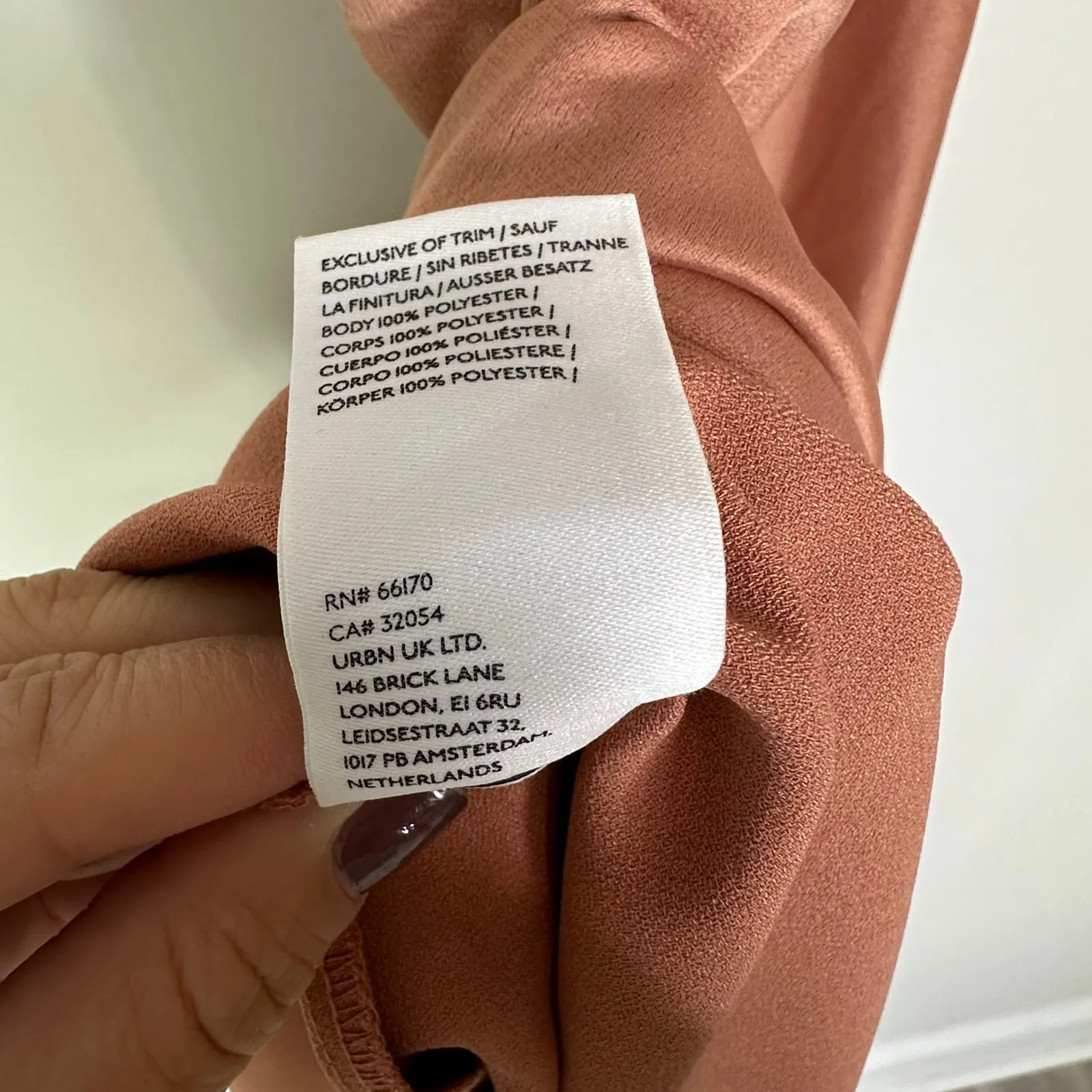 BHLDN Leila Deep-V Flutter Sleeve Satin Charmeuse Gown Dress Size 10 bridesmaid - Image 6