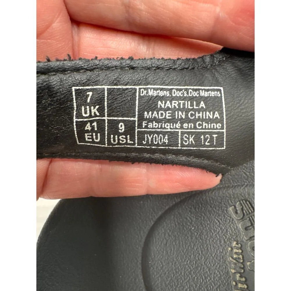 Dr. Martens Nartilla Platform Sandal Gladiator black size lady 9 - Image 14