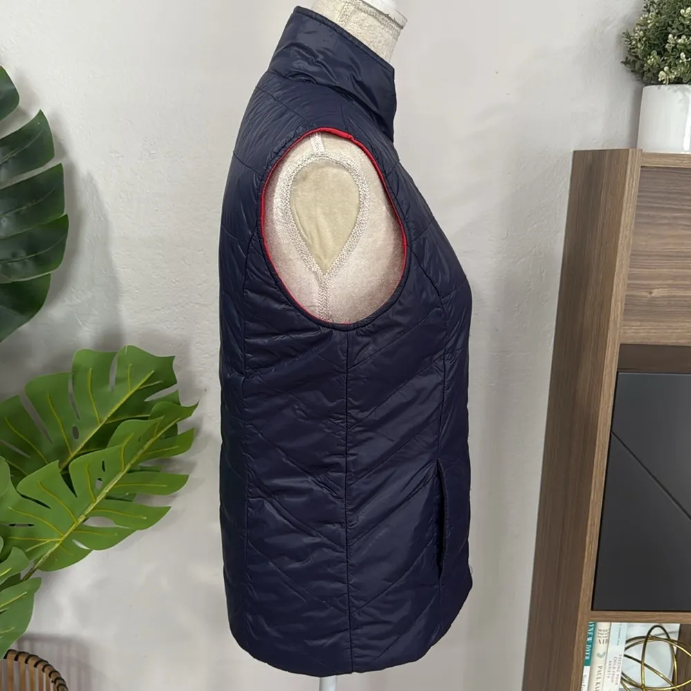 Tommy Hilfiger reversible lightweight puffy full zip vest - Image 7