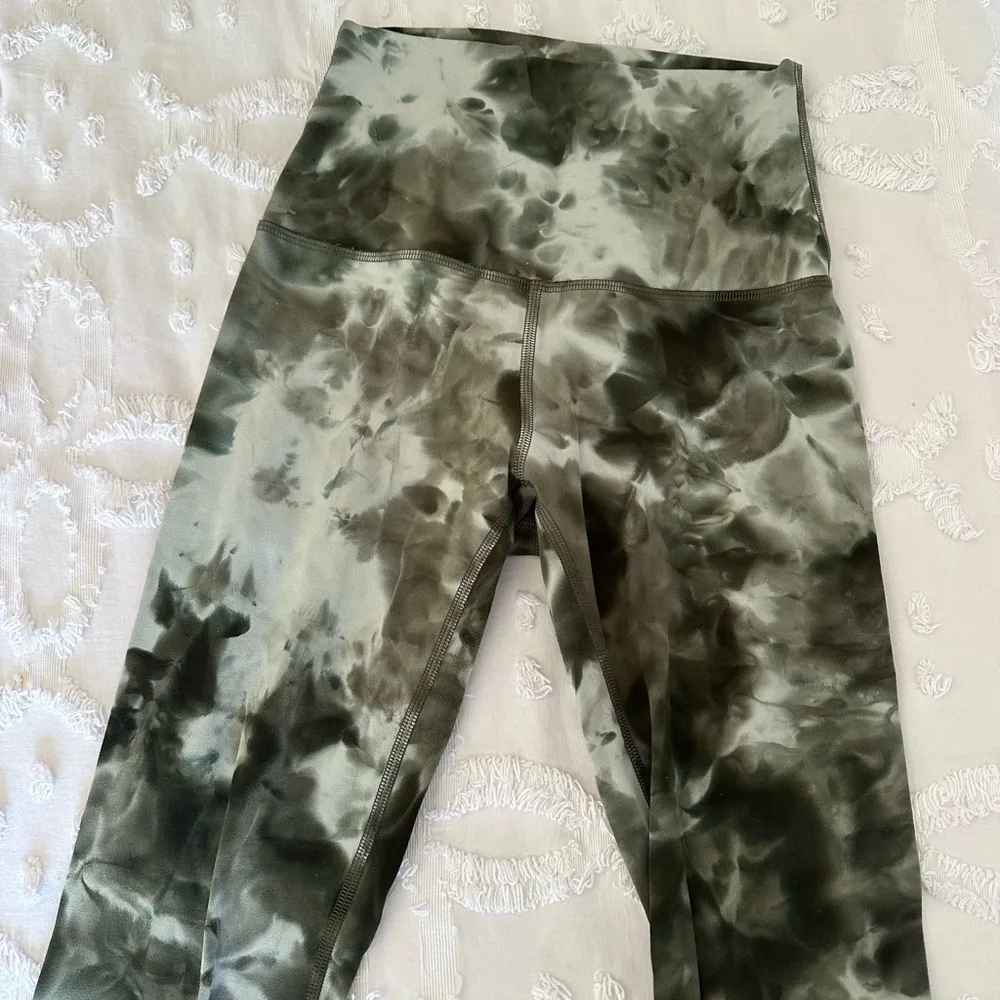 Lululemon align leggings green tie dye - Image 4