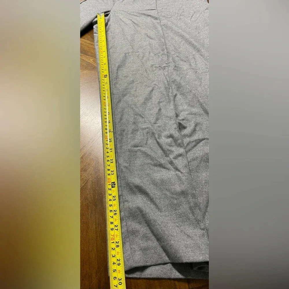 Top Shop Womens Size 14 NWT Grey Pull On High Rise Straight Leg Comfy Sporty - Image 7