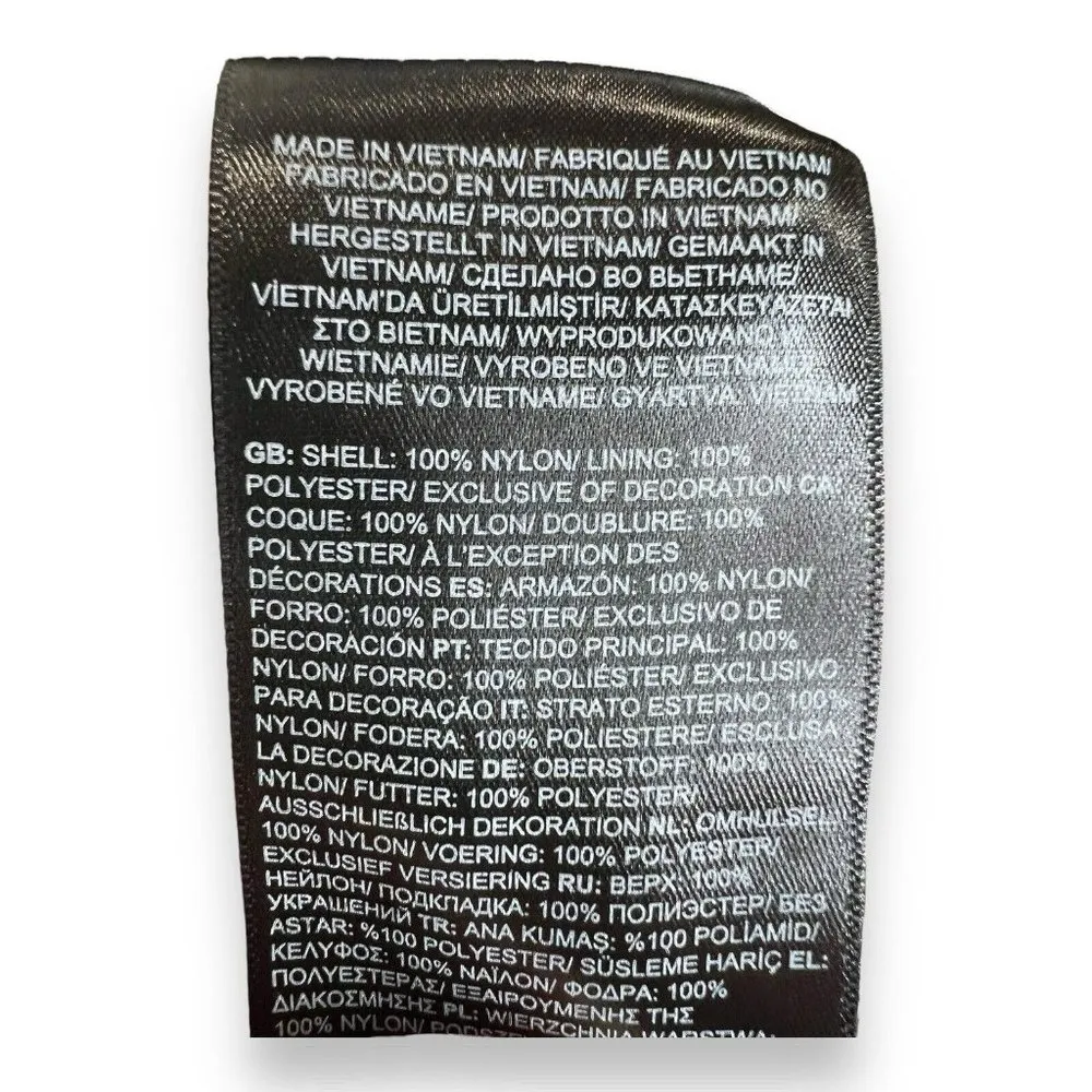 THE NORTH‎ FACE Tek Piping Wind Jacket Women’s Size Large White Windwall - Image 10