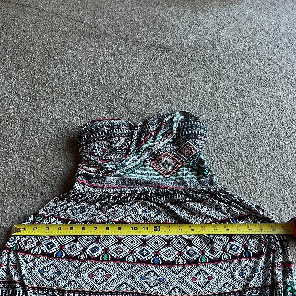 American Rag Women’s Colorful Sleeveless Bohemian Style Stretch Maxi Dress M - Image 9