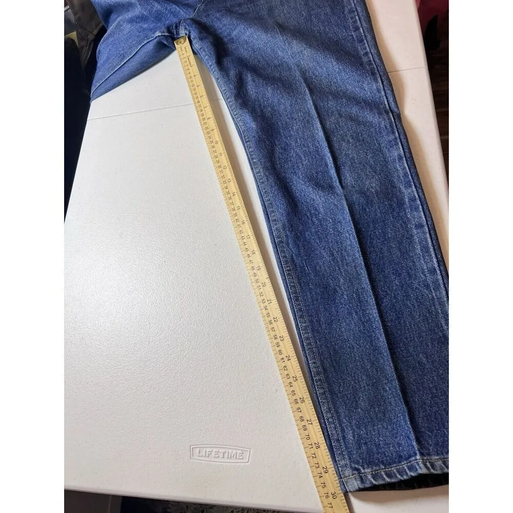 Vintage Sun River Mom Jeans‎ Womens 12 Regular Faded Dark Stone Y2K Made USA Blue - Image 7