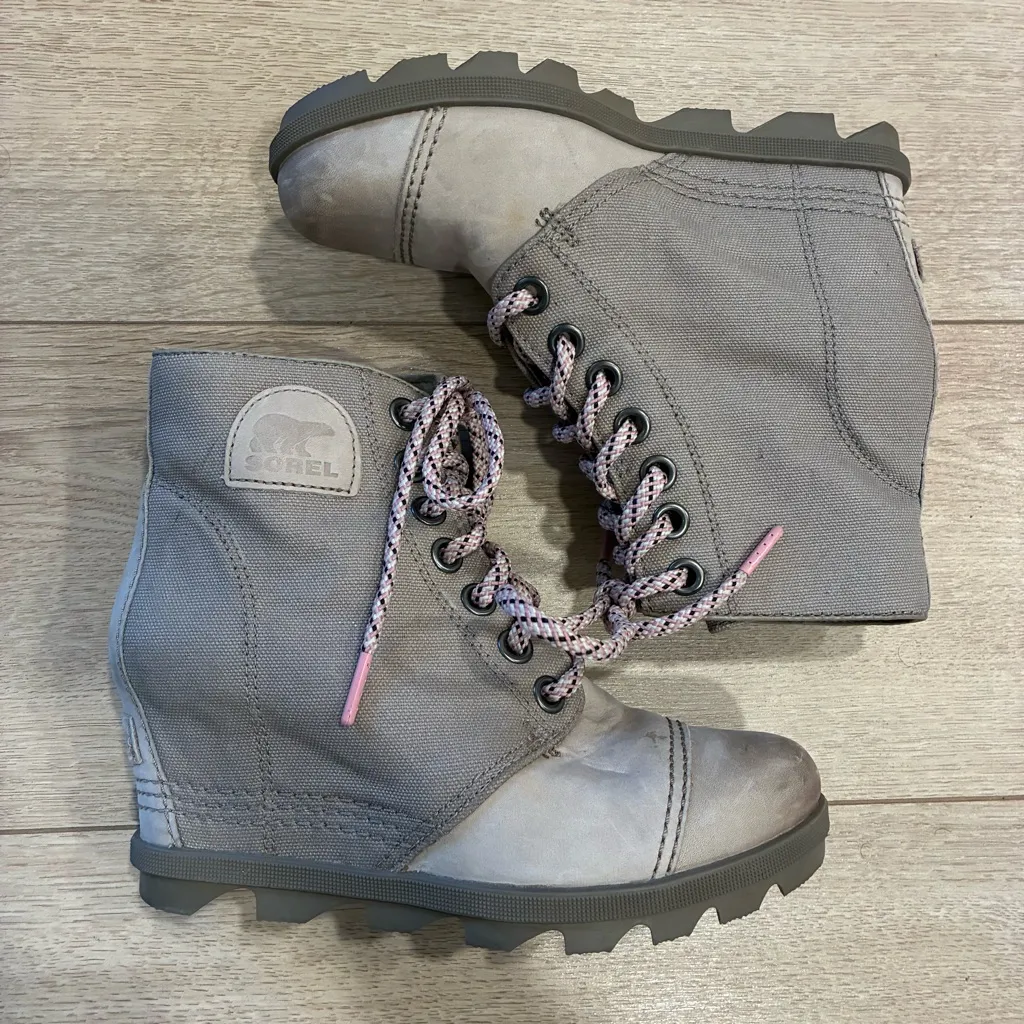 Sorel Women’s Joan of Arctic PDX Wedge Ankle Boot LL4931-264 Size 7.5 - Image 2