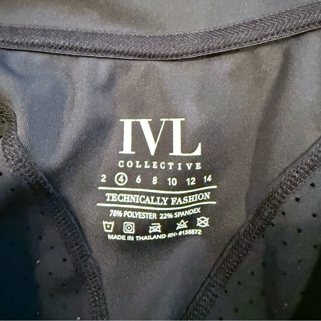 IVL Collective Athleisure Jacket Black Size 4 - Image 5