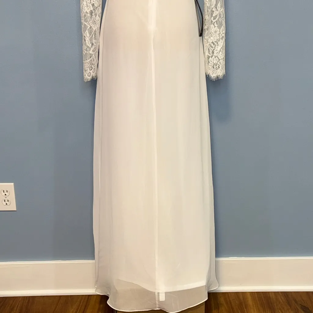 Ever Pretty Elegant White Wedding Dress Size 4 - Image 11