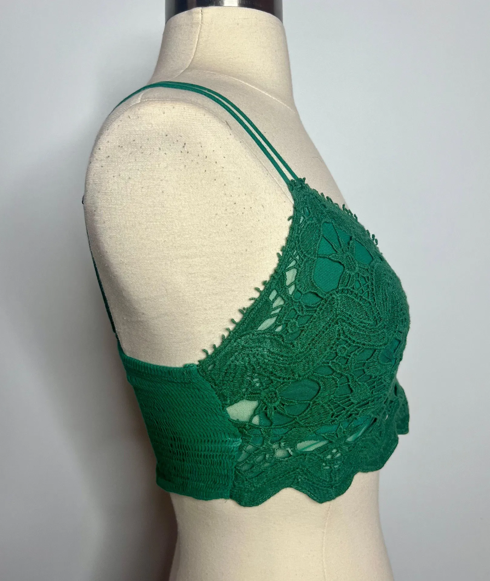 Green Lace Bralette - Image 6