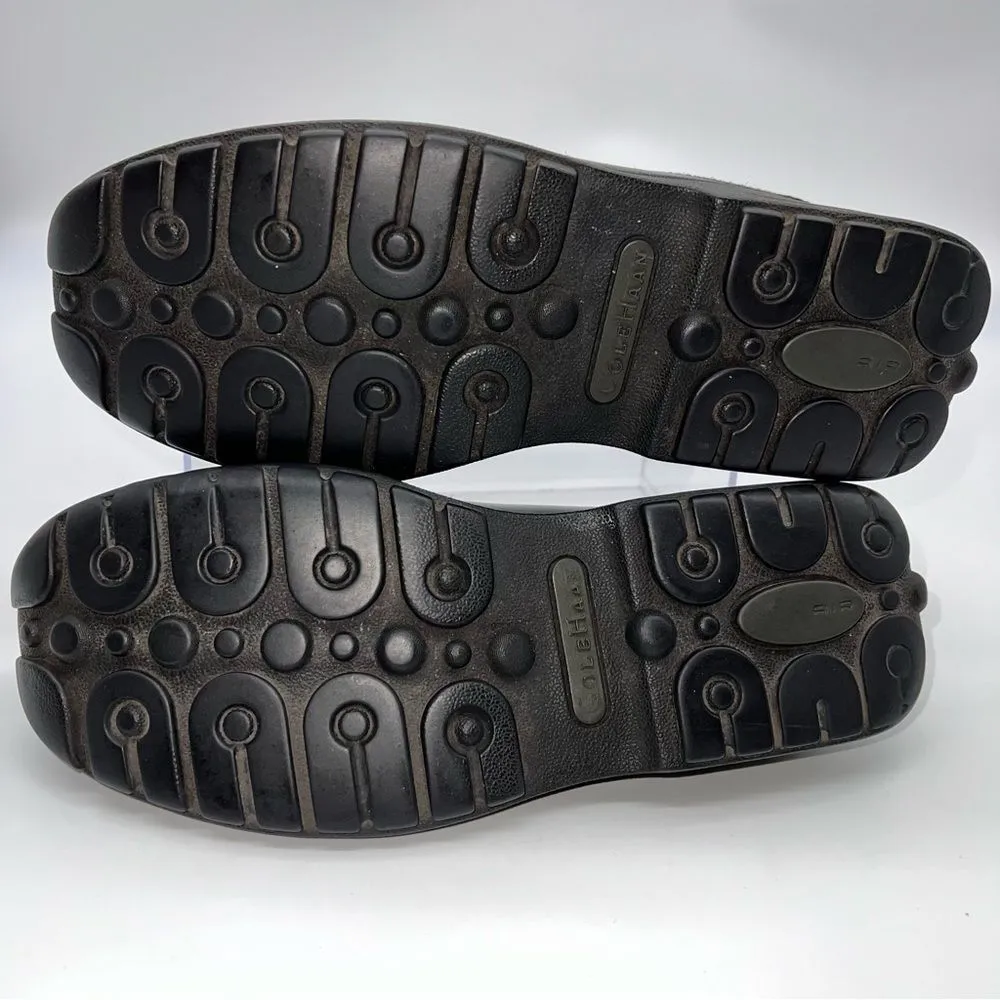 Cole Haan Collabor Women's Country Air Black Leather Mules w/Athletic Outsoles-7 - Image 10