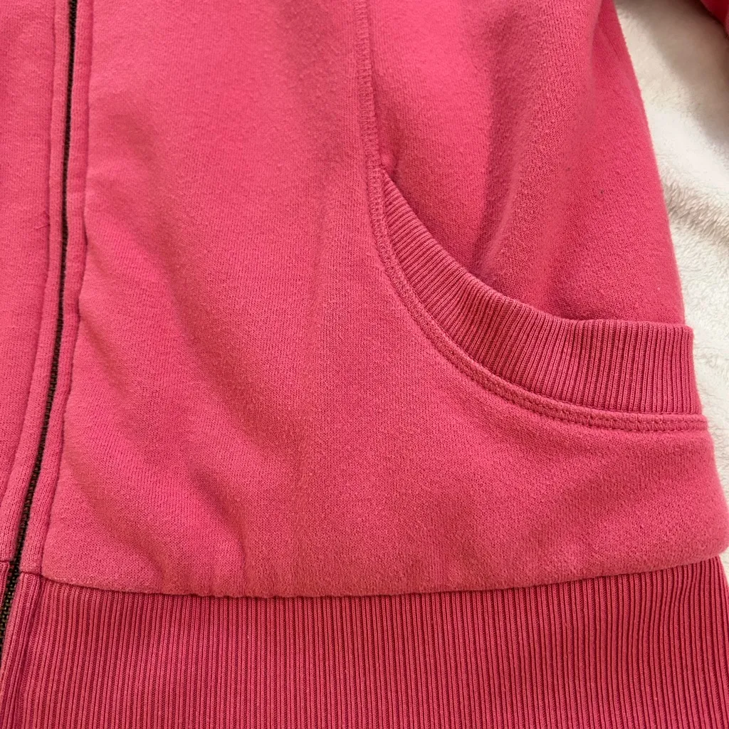 Old Navy Pink Hooded Jacket - Image 6