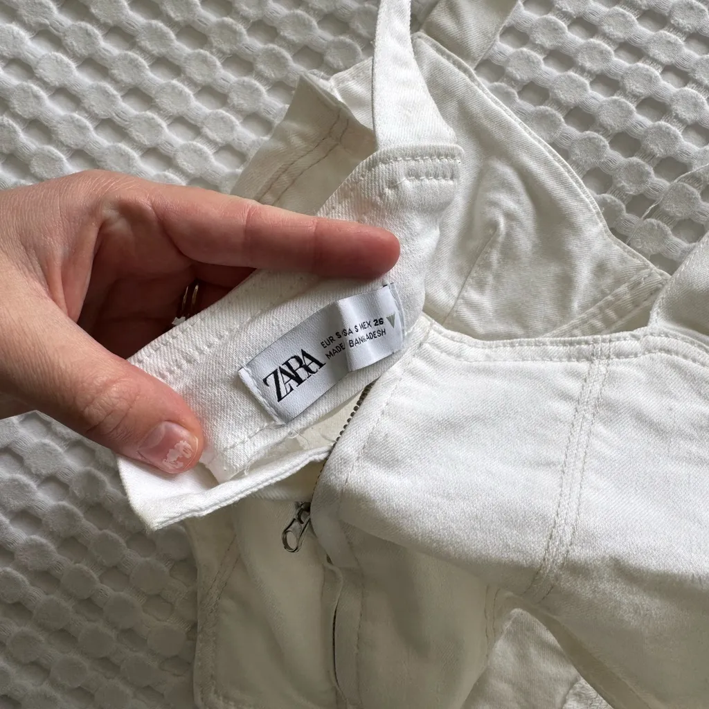 Zara White Corset Top - Image 6