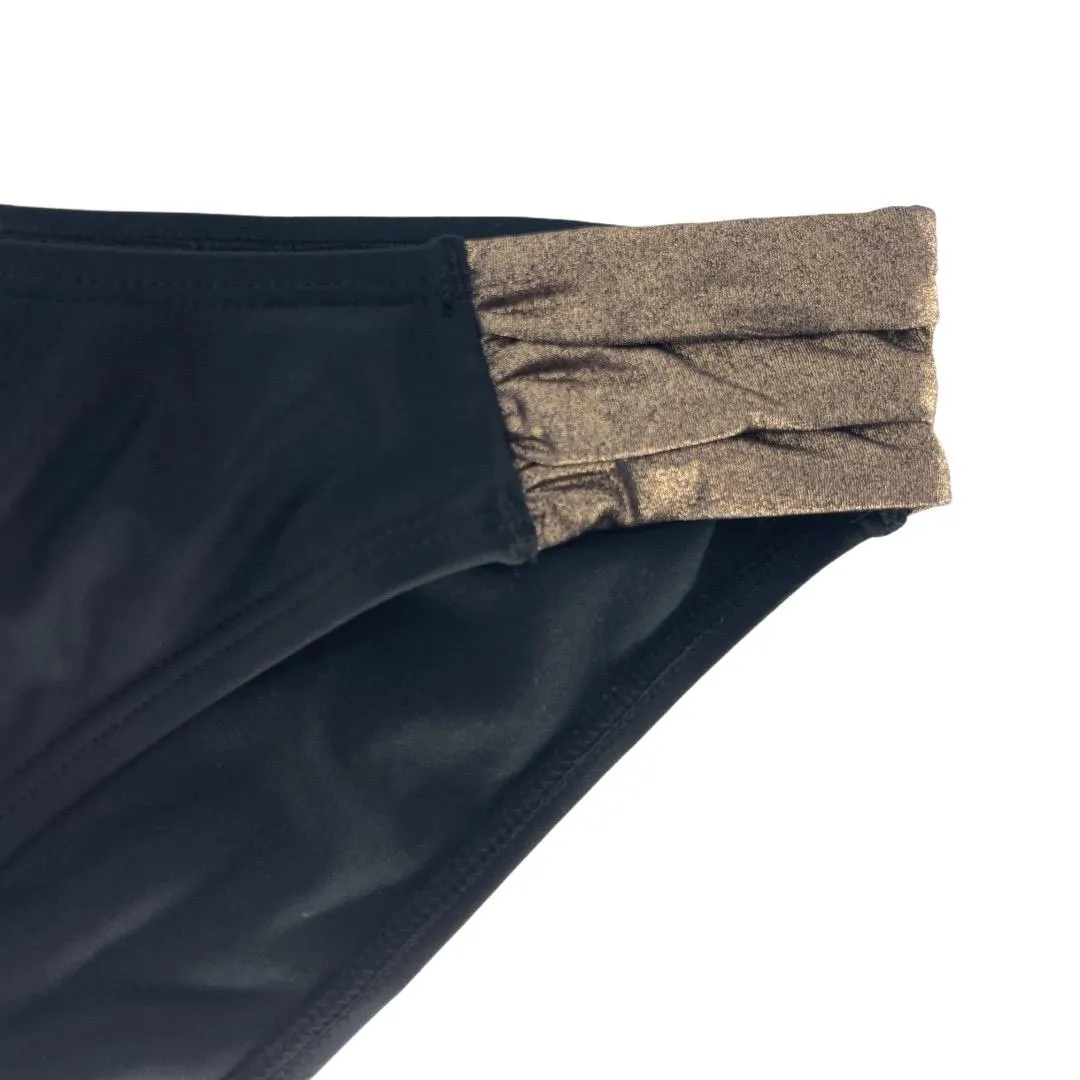 Metallic Side Tab Bikini Bottom - Image 4