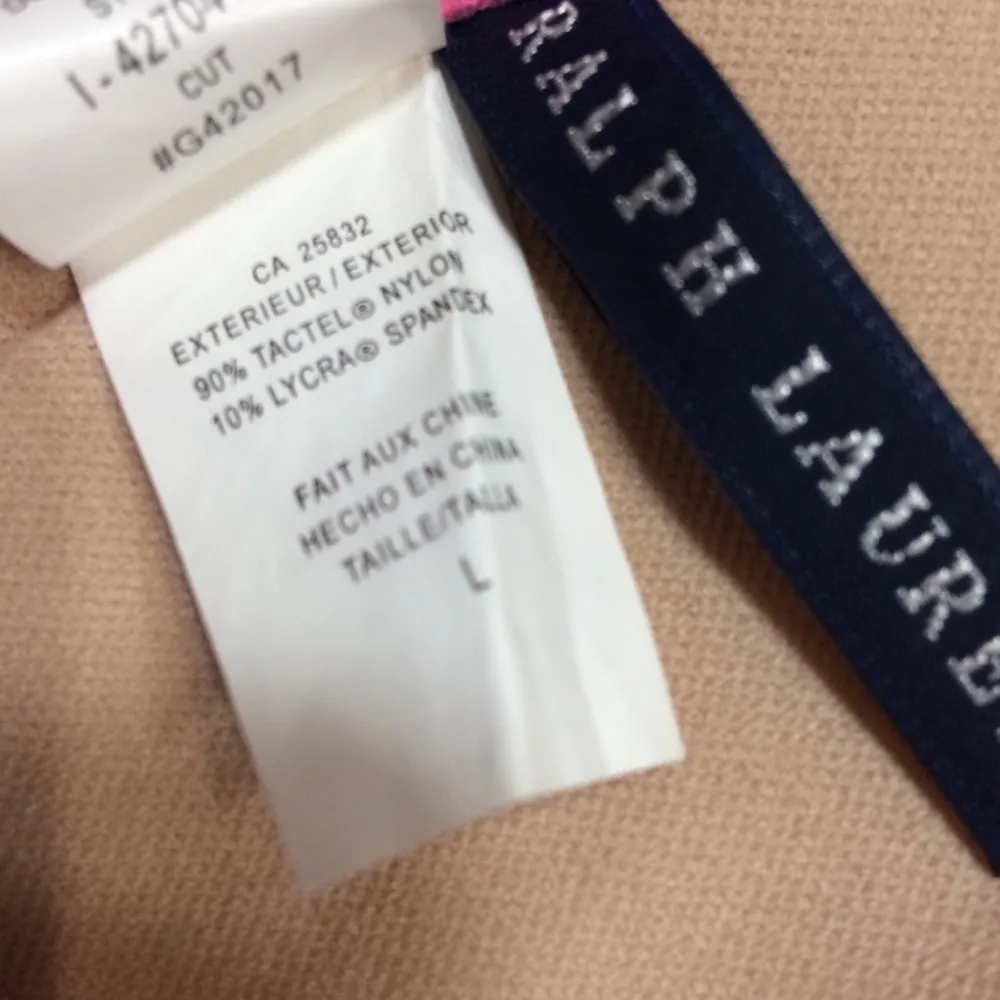 Ralph Lauren  Pink Halter Bikini Top - Image 5