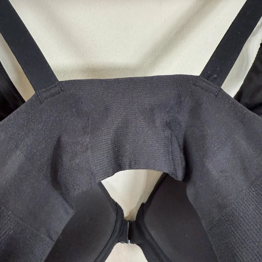 SPANX Adjustable Plunge Wireless Lift Bra Women's 34C Black Front Clasp Comfy - Image 12