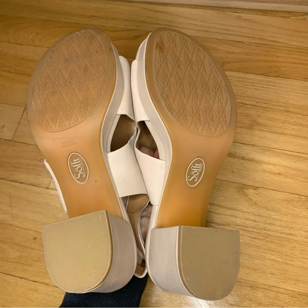 Sofft Women's Liv Platform Sandals in Tapioca Grey - Image 9