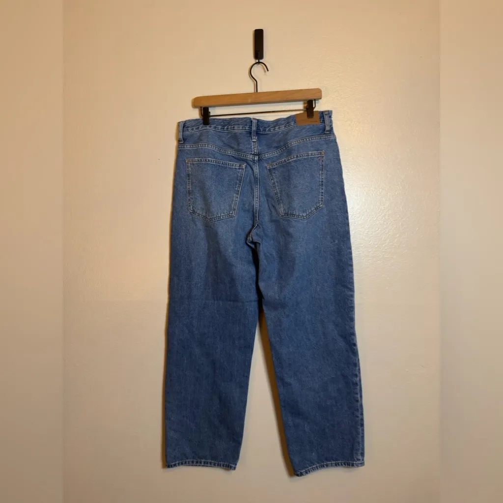 Madewell Low-Slung Straight Jeans in‎ Palmina Wash - Image 4