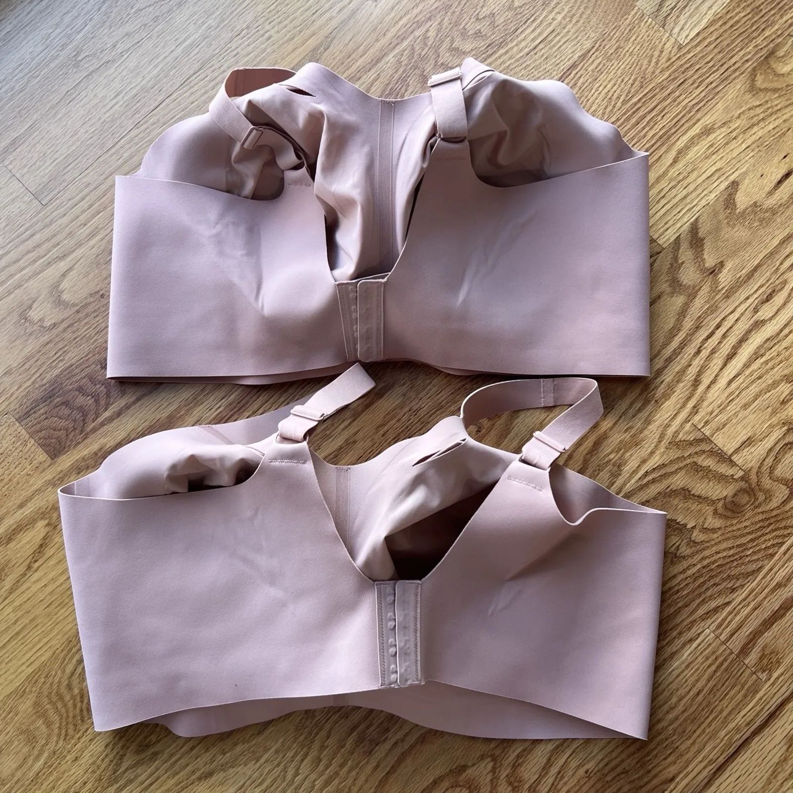 Lot of 2 Evelyn Bobbie Beyond Bra 3XL Wireless Full Coverage Comfort Purple Size undefined - Image 2