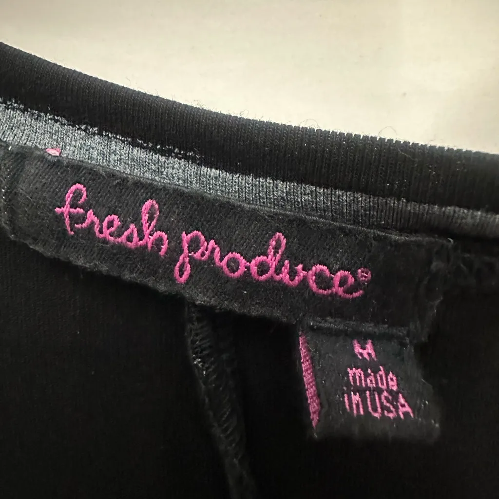 Fresh Produce Striped Sleeveless Dress Size Medium Flowy Scoop Neck Beach Shift - Image 3