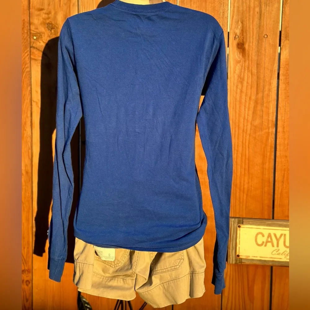 Blue Champions Long Sleeve Sz XS - Image 6