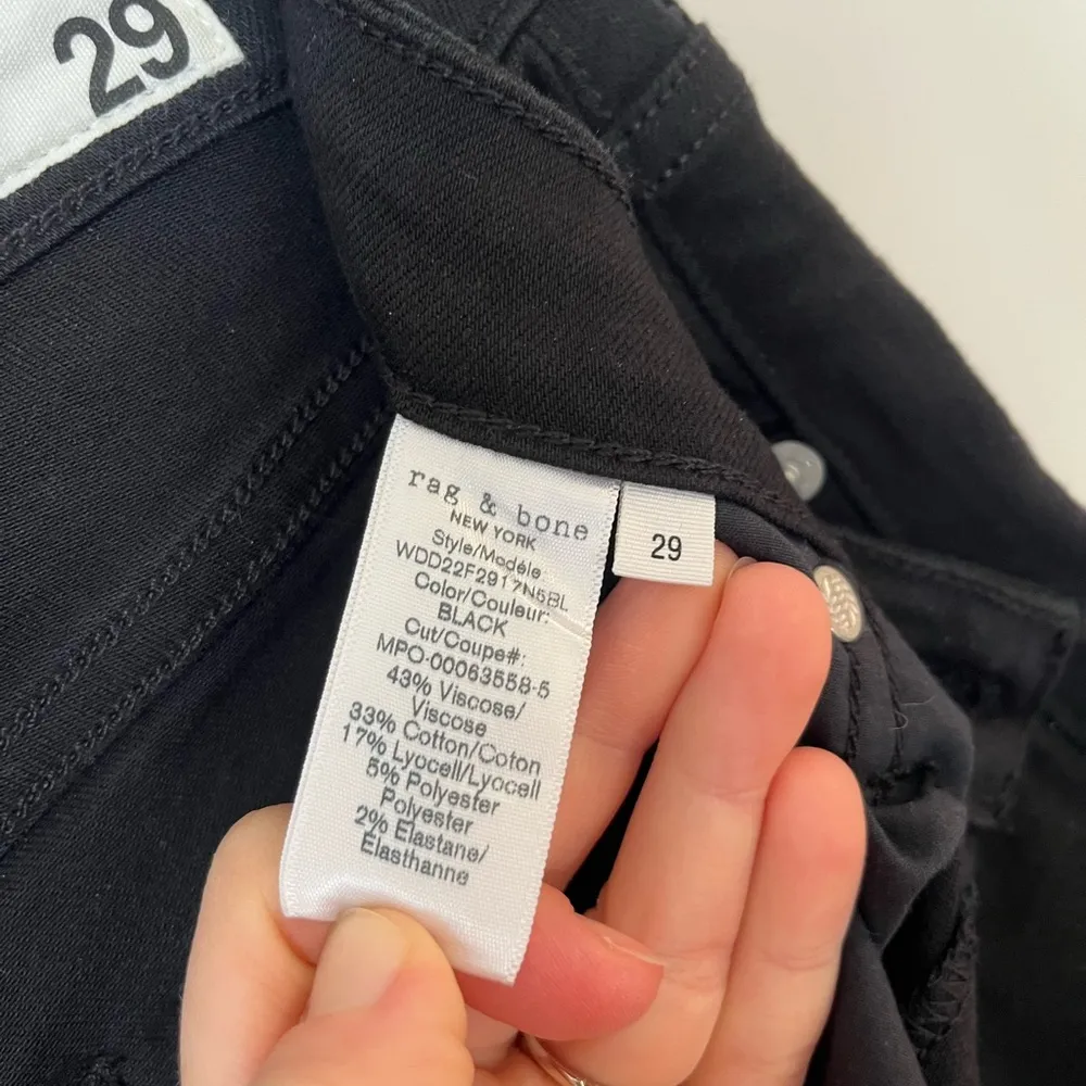 Rag and Bone Casey High Rise Ankle Flare Jeans- Size 29 - Image 9