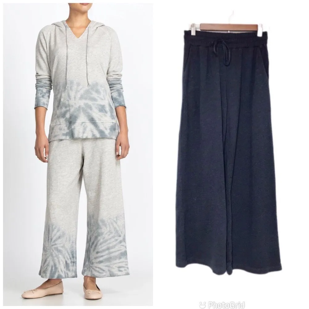 CALME Johnny Was Mihu Wide Leg Pant‎ Dark Gray Elastic Waist Casual Size XS New - Image 2