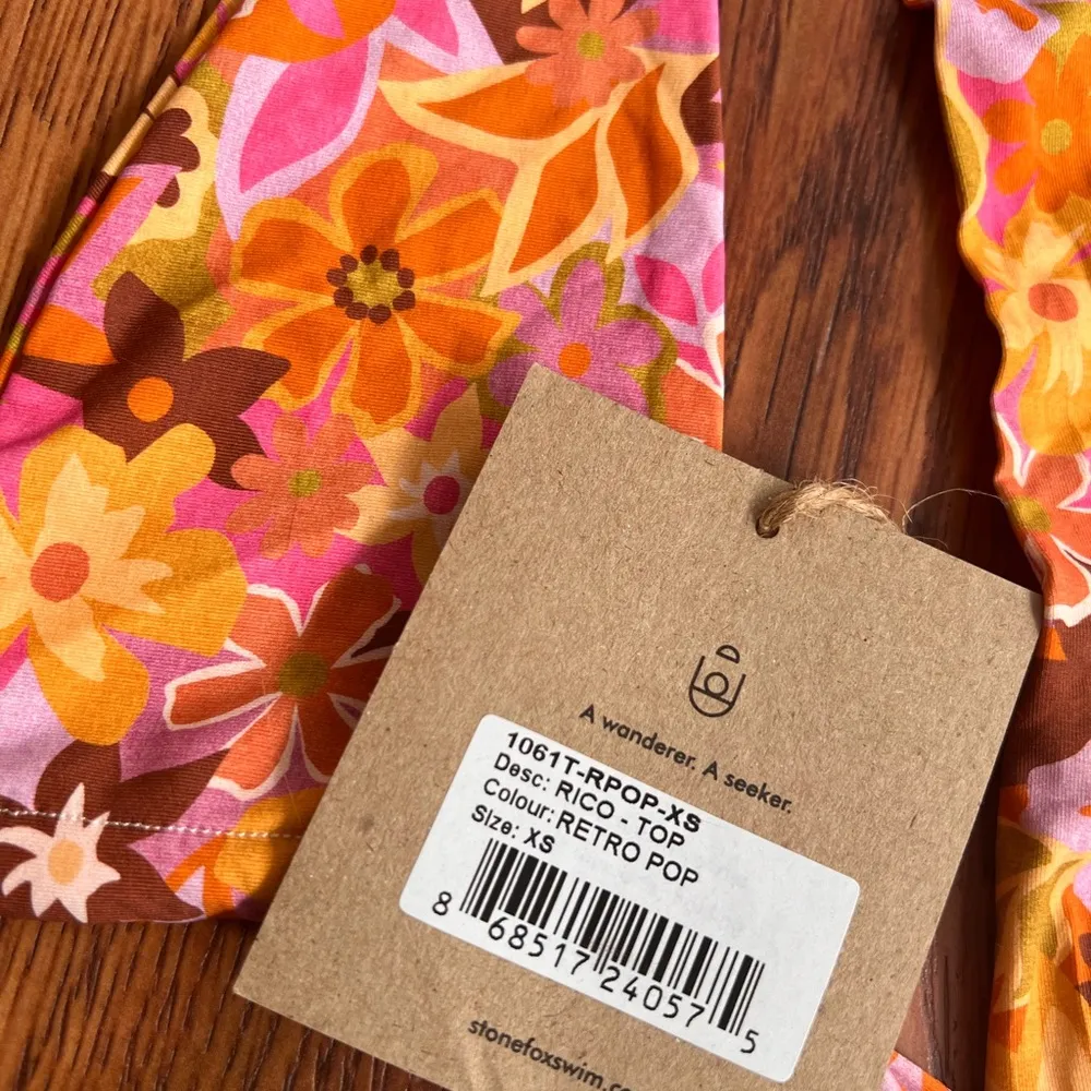 NWT stone fox swim Rico top - Image 4