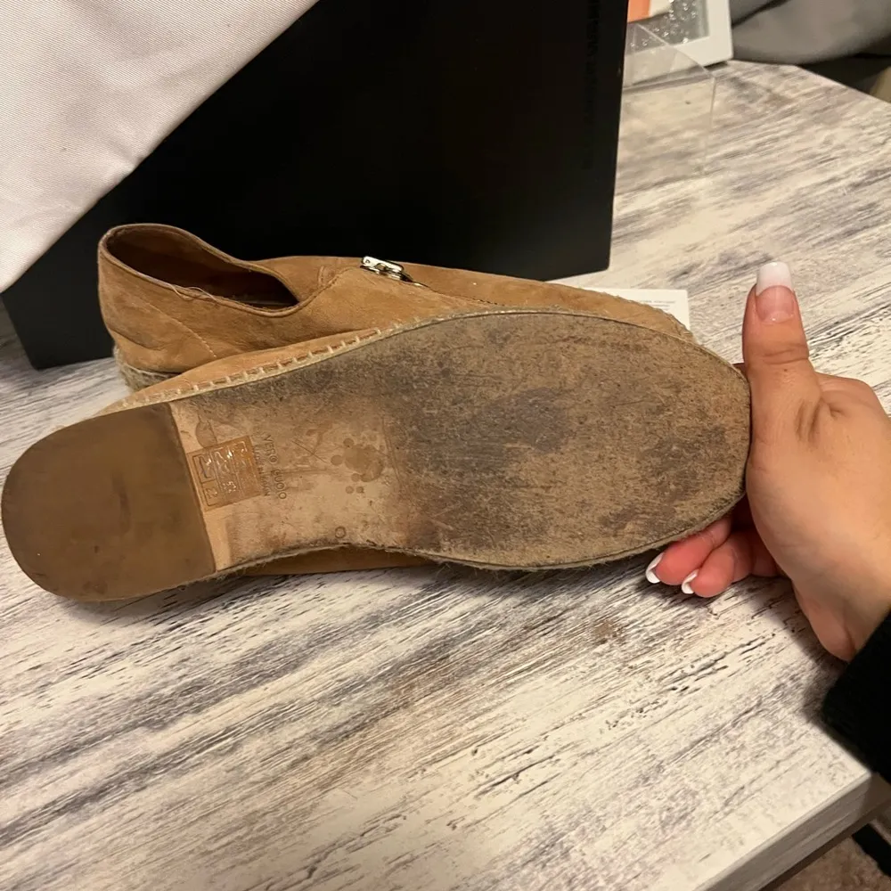 ALEXANDER WANG Devon nubuck zip front espadrille shoes - Image 10