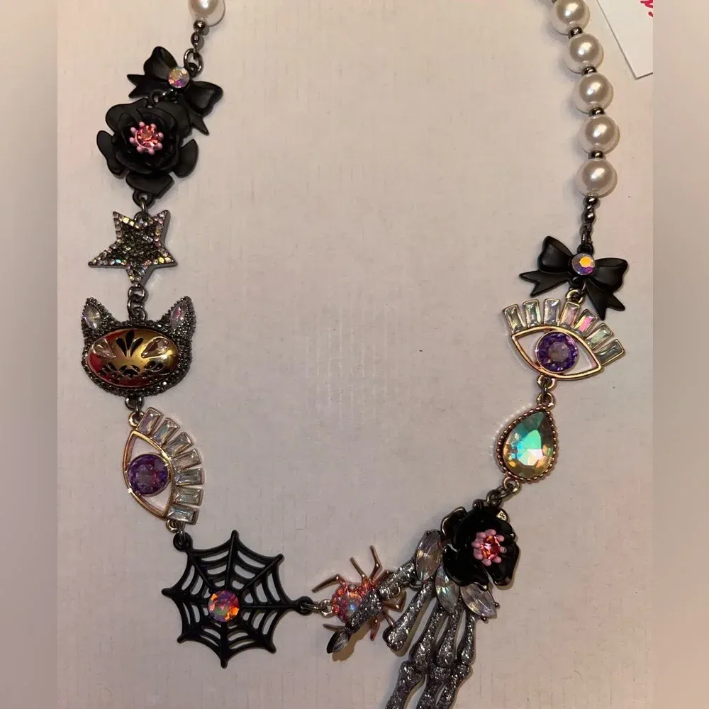NWT Betsey Johnson Halloween Necklace Rare - Image 6