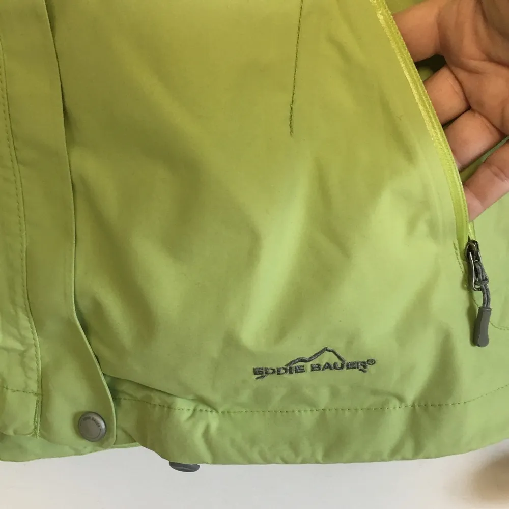 Eddie Bauer WeatherEdge 365 Hooded Lime Green Coat - Image 6