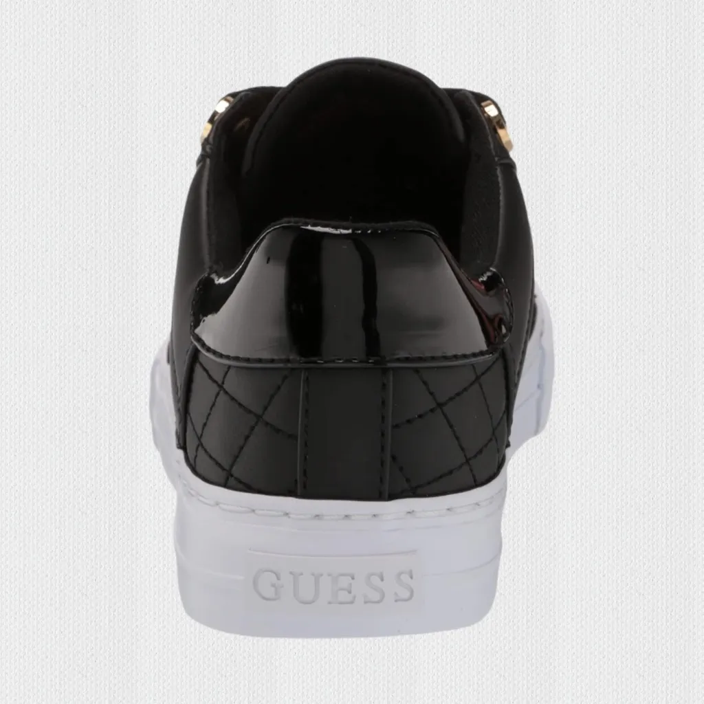 GUESS Women’s Loven Quilted Sneaker – Size 9.5 (Worn Once) - Image 3