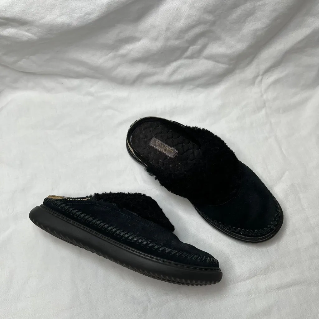 Cole Haan Womens Zerogrand Convertible Shearling Lined Slippers 6.5 - Image 3