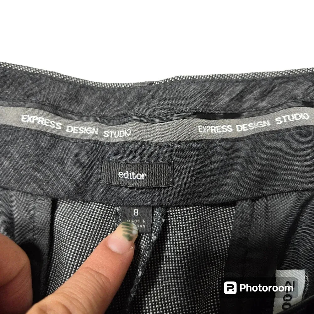 Express Editor Gray Slacks - Image 5
