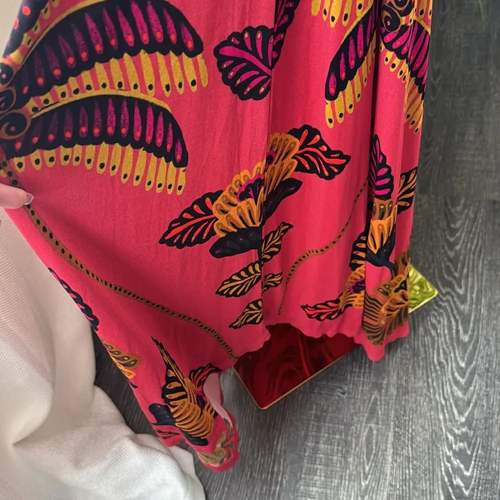 FARM RIO Blush Living Bloom High Neck Maxi Dress, Size X-Small, $265 - Image 12