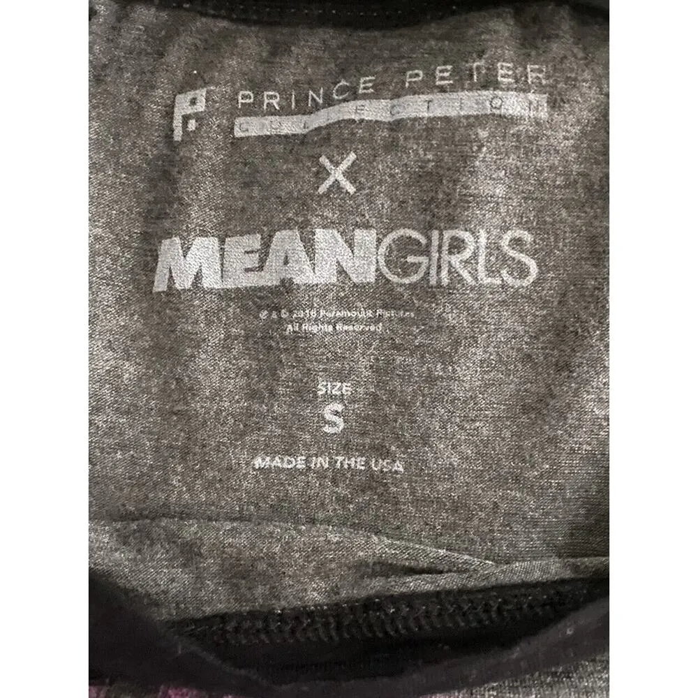 Prince Peter Collection Mean Girls Cheese Fries Gray Soft Ringer T - Image 6