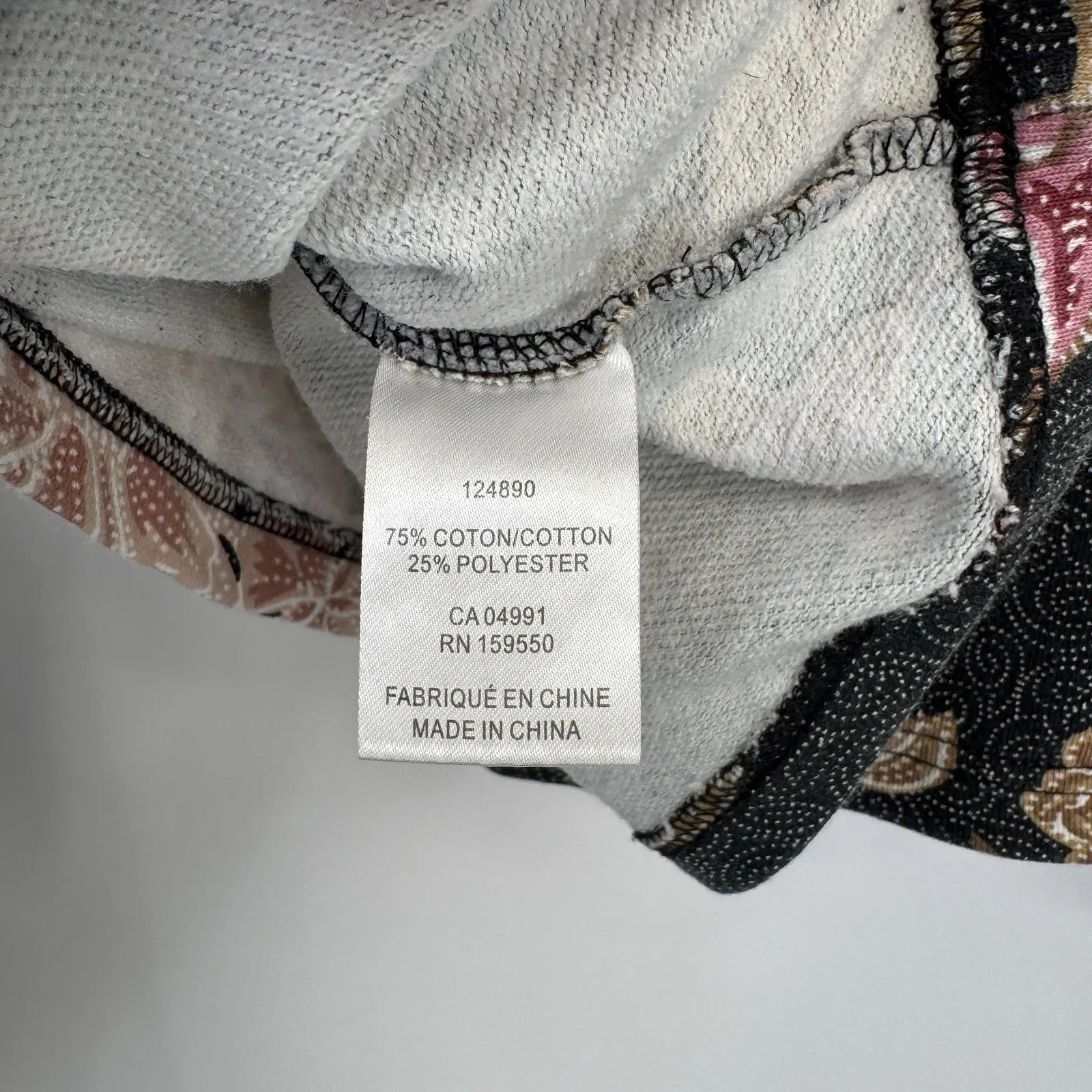 Maison d' Amelie Sweater Womens Medium Black Floral Romantic Cottagecore - Image 10