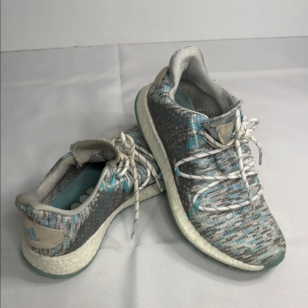 Adidas Golf Blue and Gray Sneakers with Textured Upper - Image 6