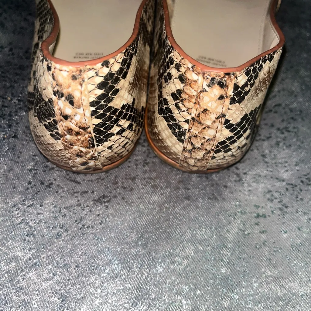 Aldo Women's Multicolor Snakeskin Loafers - Image 4