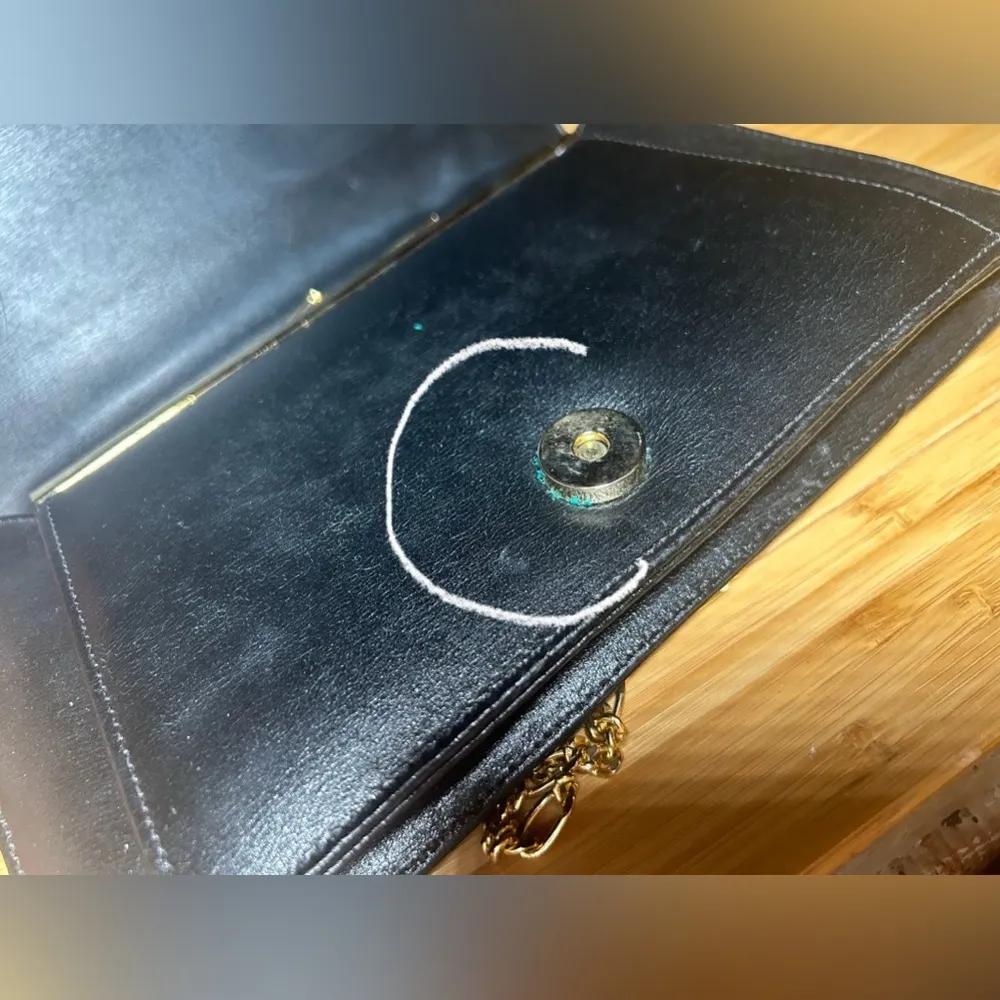 Vintage Givenchy Navy Blue Crossbody Used - Image 12