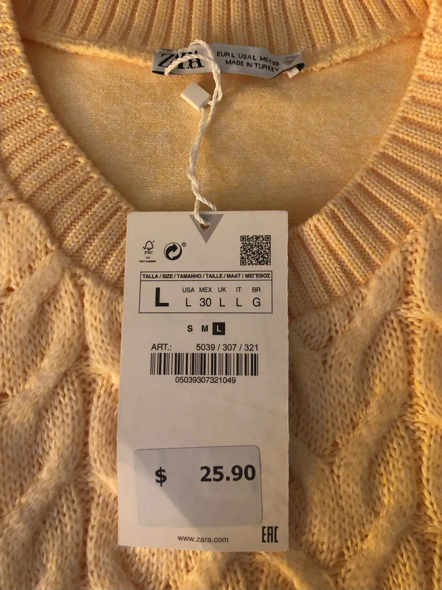 Yellow Sweater Vest - Image 3